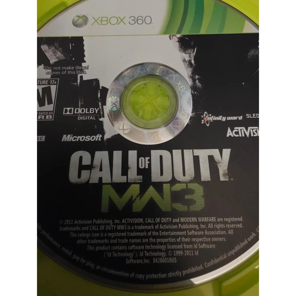 Activision Call of Duty Modern Warfare 3 Xbox 360